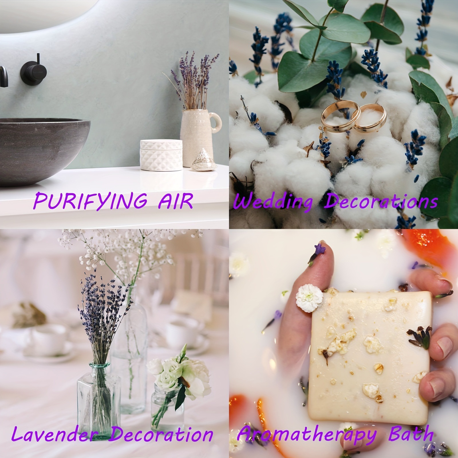 200pcs/Bunch Lavender Dried Fl – обзор и цена Dried Flower Bunch
