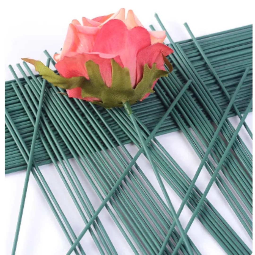 50pcs Green Floral Wire Stems  – обзор и цена Wire Stem Florist