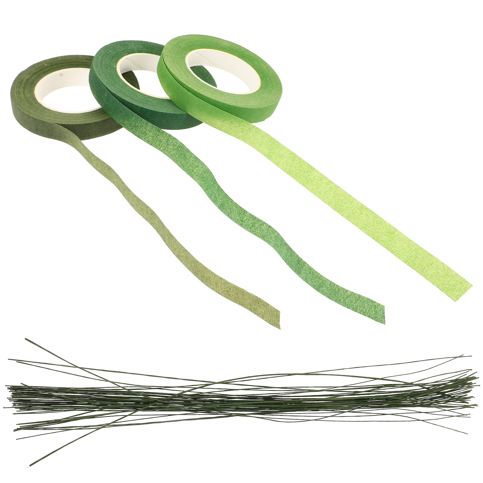 1Set Floral Stem Wire and Tape – обзор и цена Wire Stem Florist