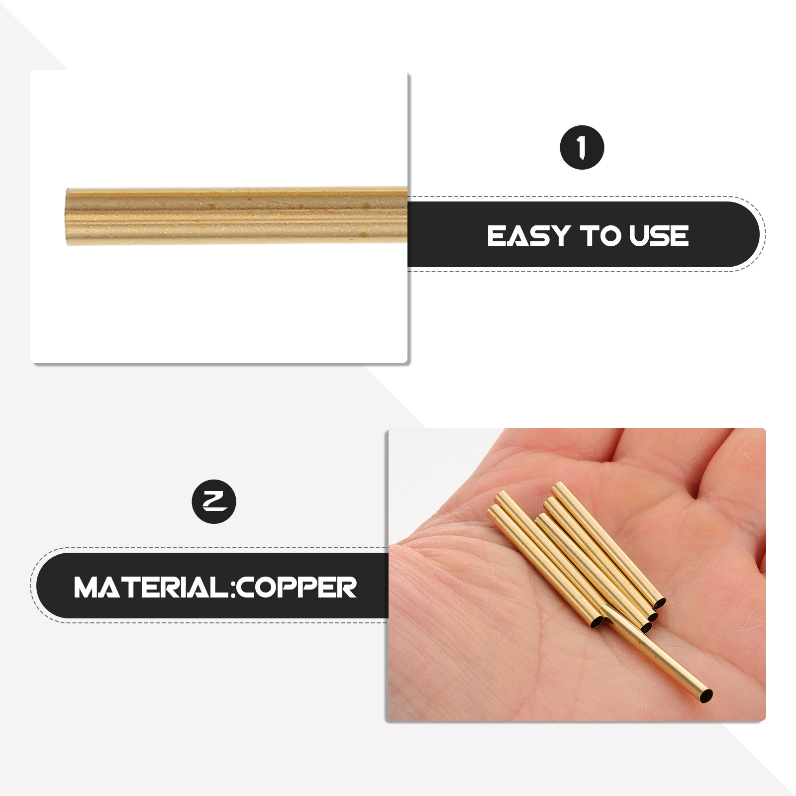 100Pcs Copper Flower Wire Stem – обзор и цена Wire Stem Florist