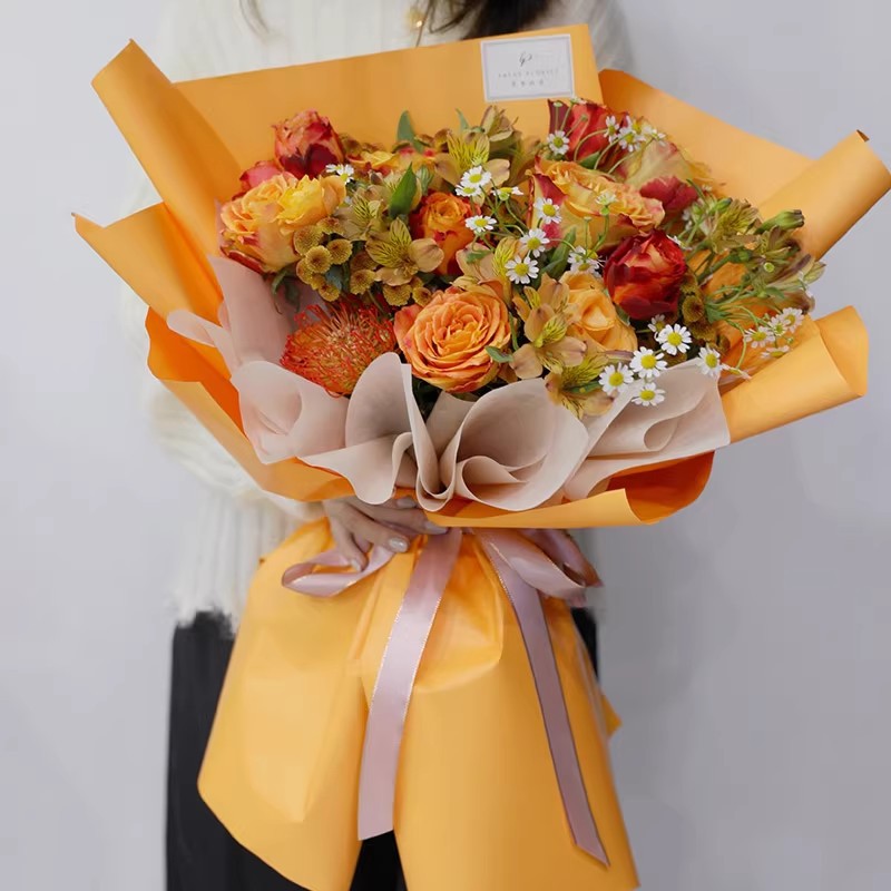 Korean Style Solid Color Paper – обзор и цена Florist Supply Paper