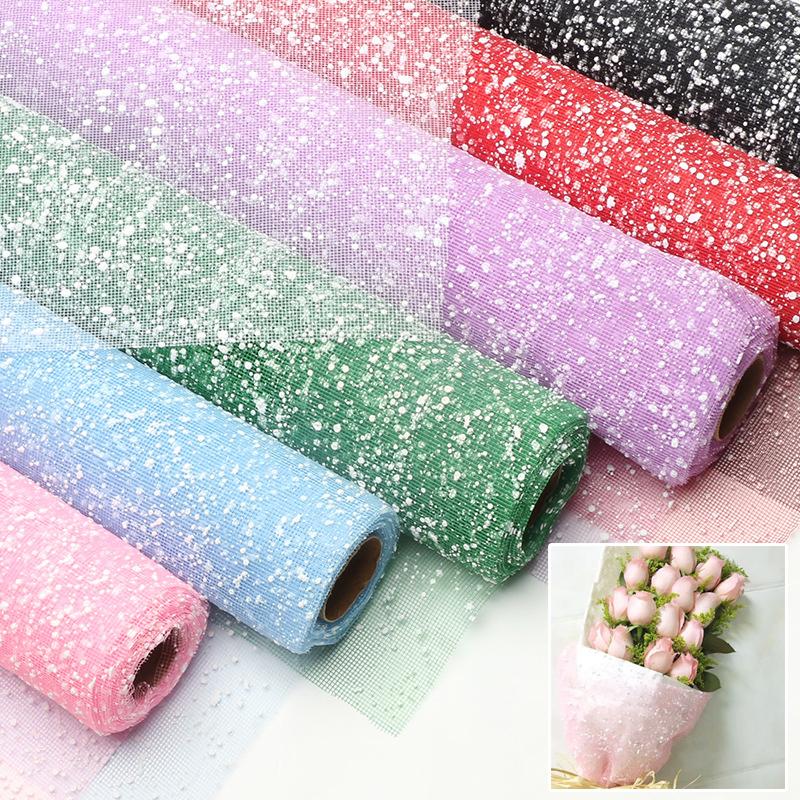 Snowflake Yarn Wrapping Mesh P – обзор и цена Florist Supply Paper