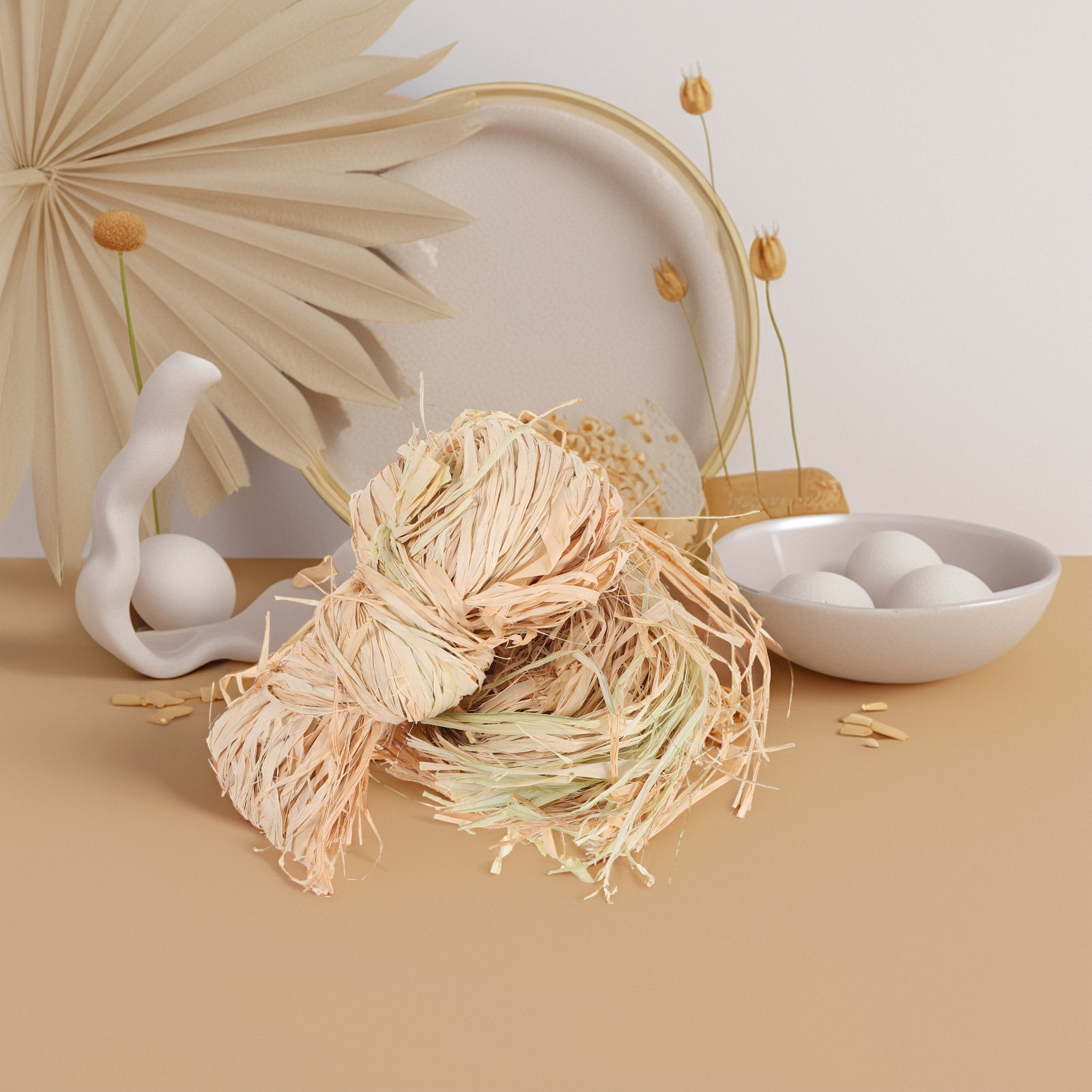 Raffia Ribbon Natural Raffia G – обзор и цена Natural Florist Supply