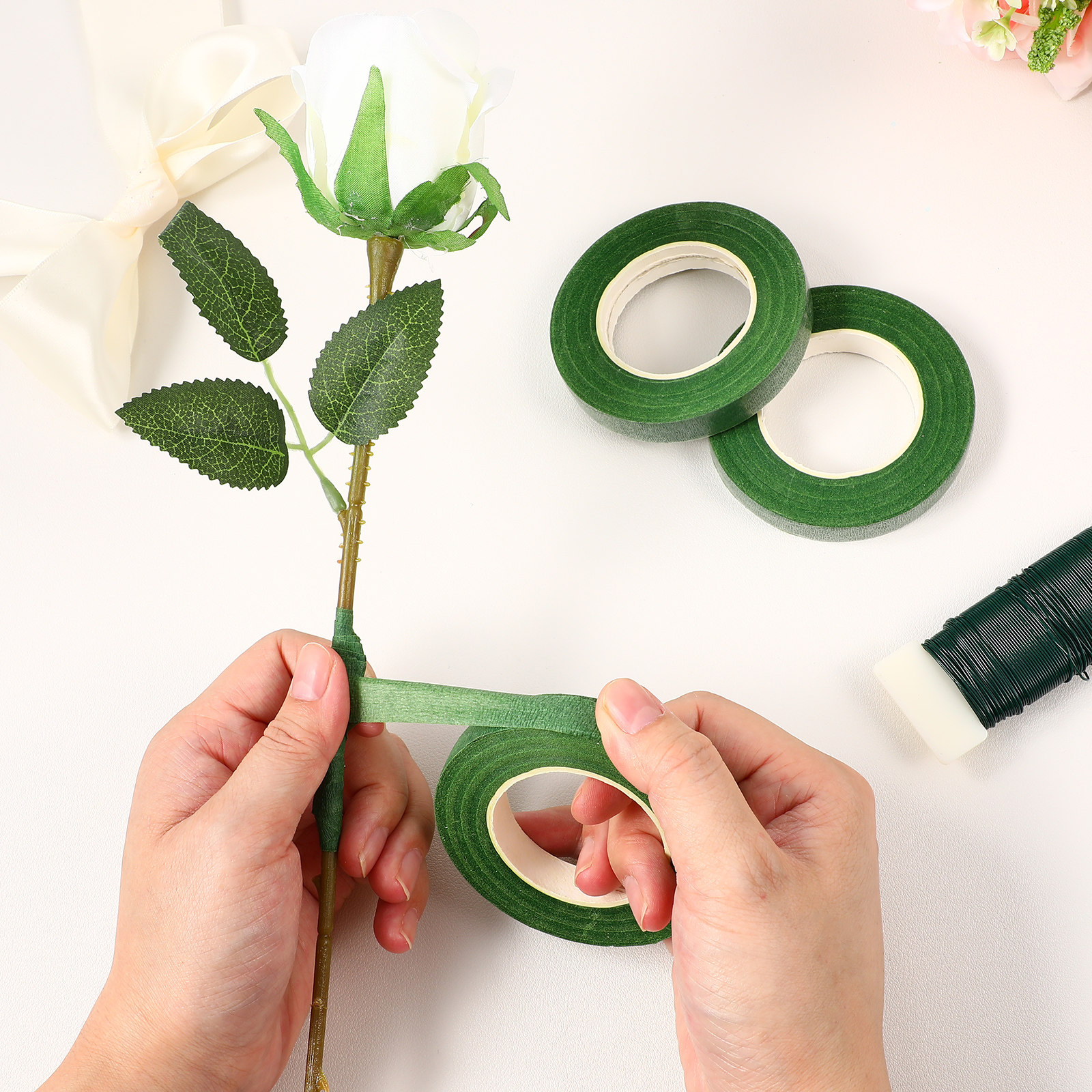 1Set Flower Arranging Supplies – обзор и цена Wire Stem Florist