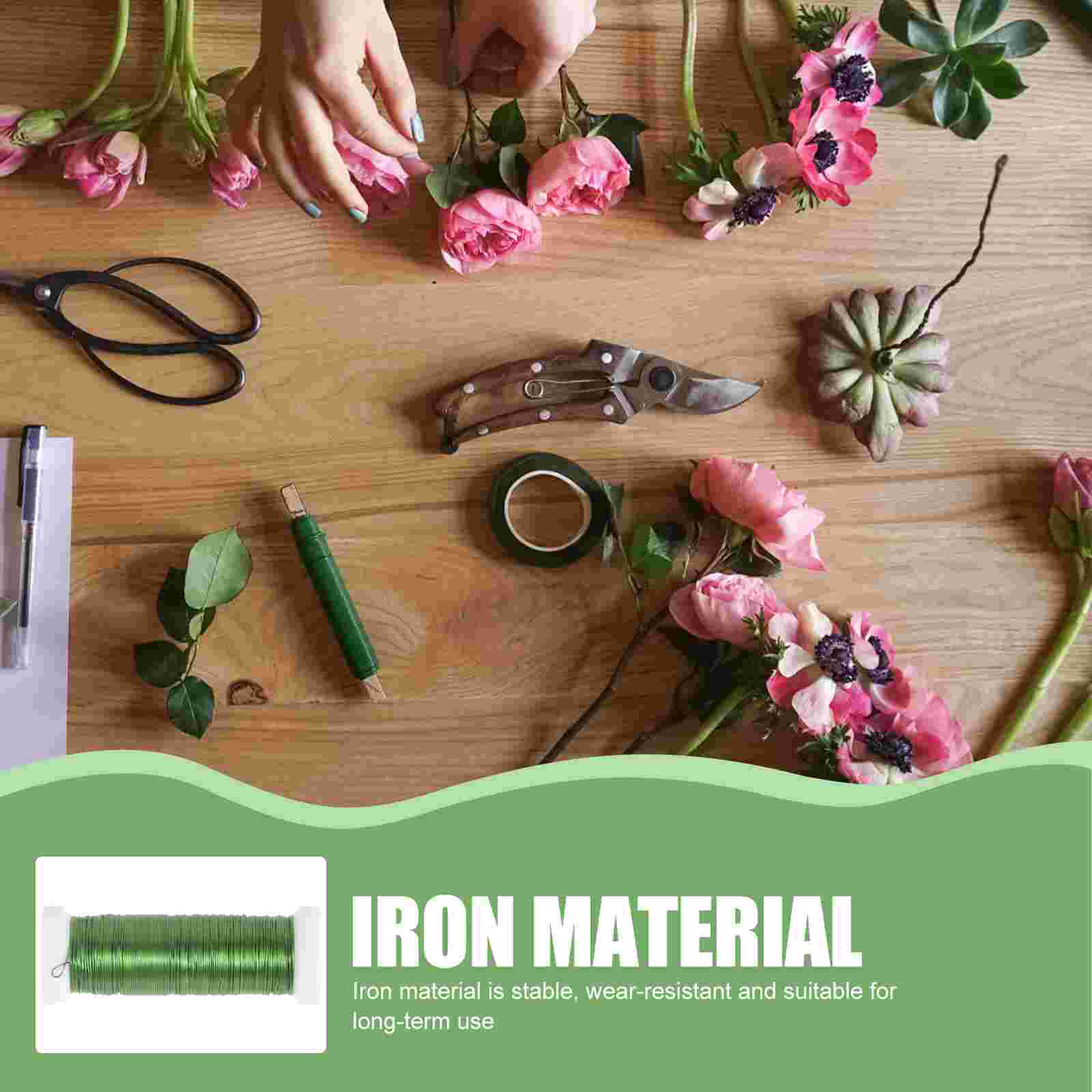 2 Rolls Wrapped Floral Stem Wi – обзор и цена Wire Stem Florist