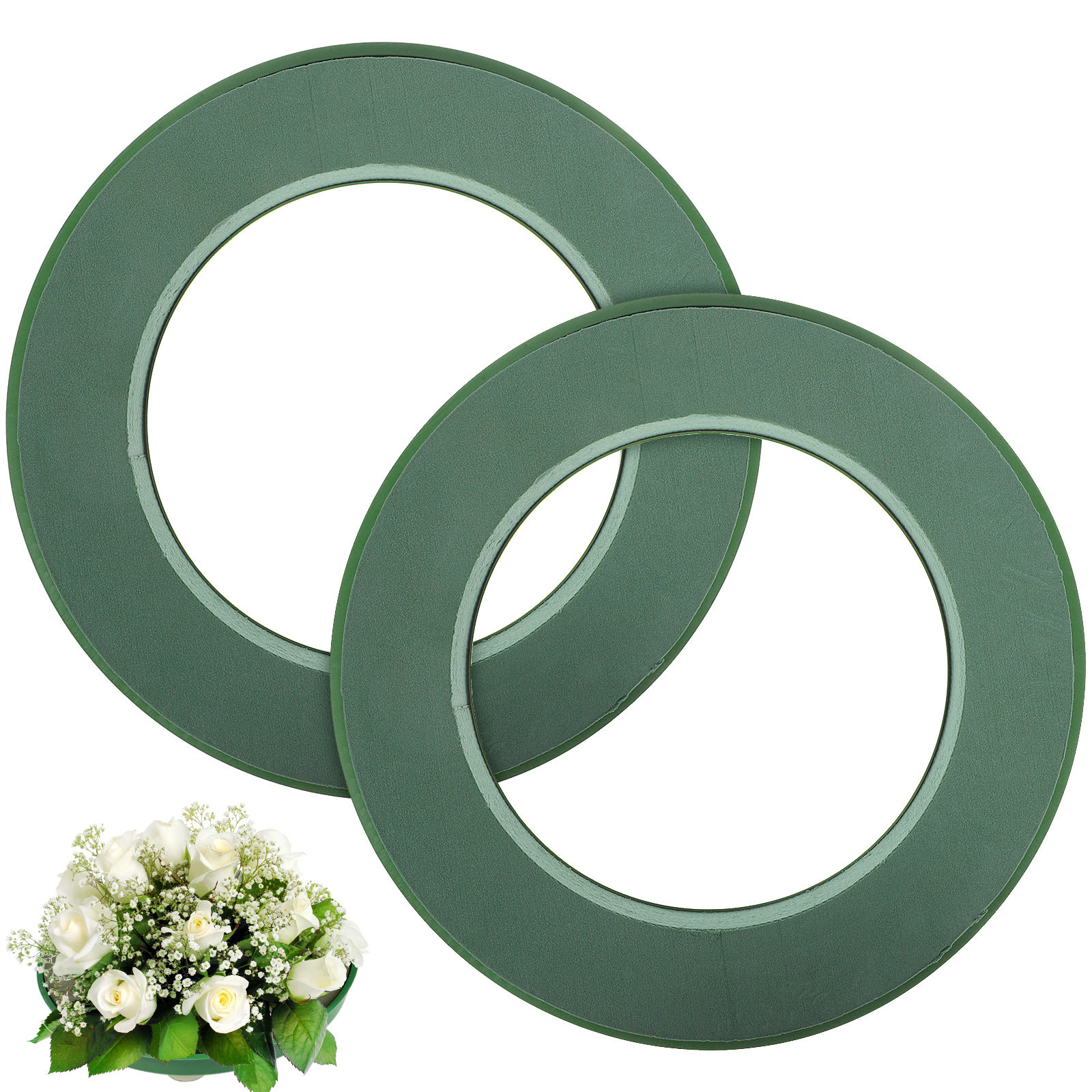 2Pcs Suction Cup Floral Foam W – обзор и цена Florist Wreath Supply