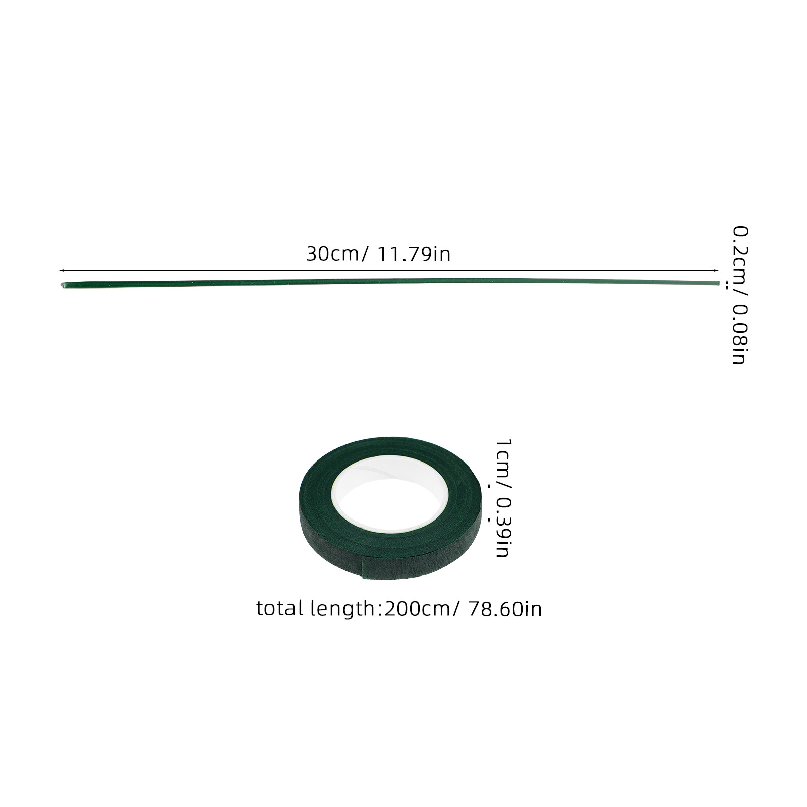 1Set Florist Tape Green and Fl – обзор и цена Wire Stem Florist