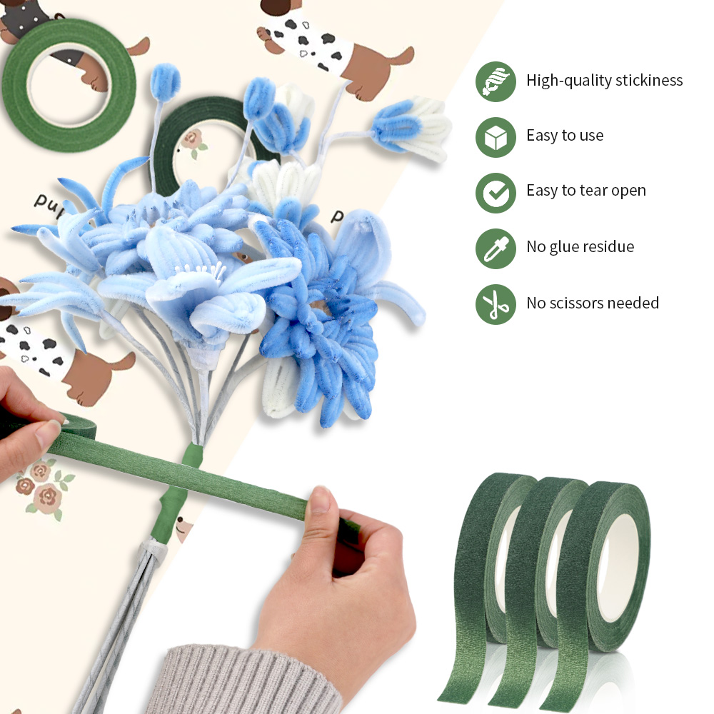 Floriculture Tape Self-adhesiv – обзор и цена Florist Supply Paper