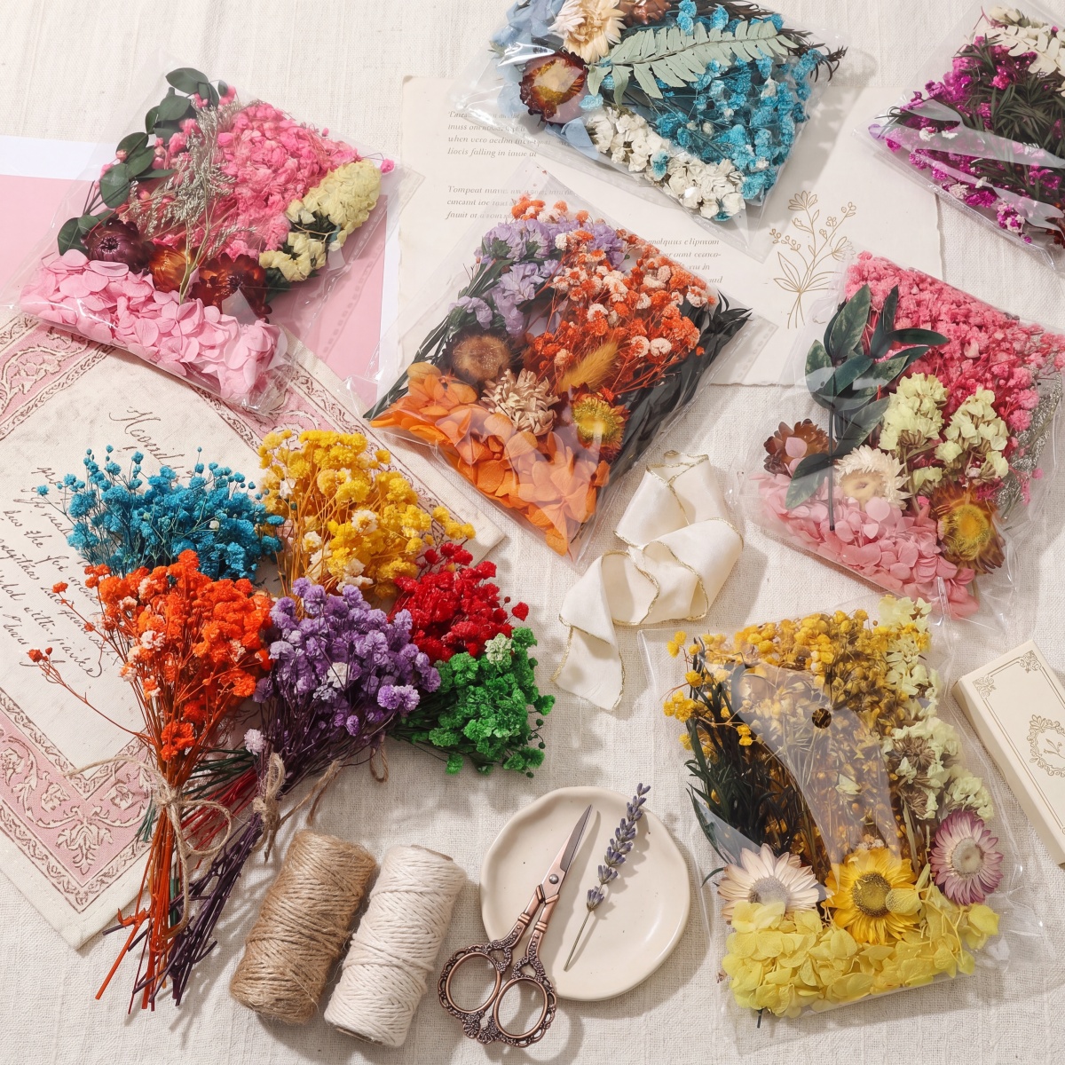 1 Pack Preserved Dried Flower  – обзор и цена Dried Flower Bunch
