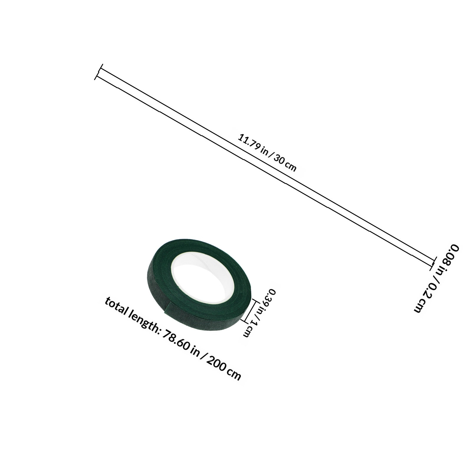 1Set Green Floral Tape Roll Pl – обзор и цена Florist Supply Paper