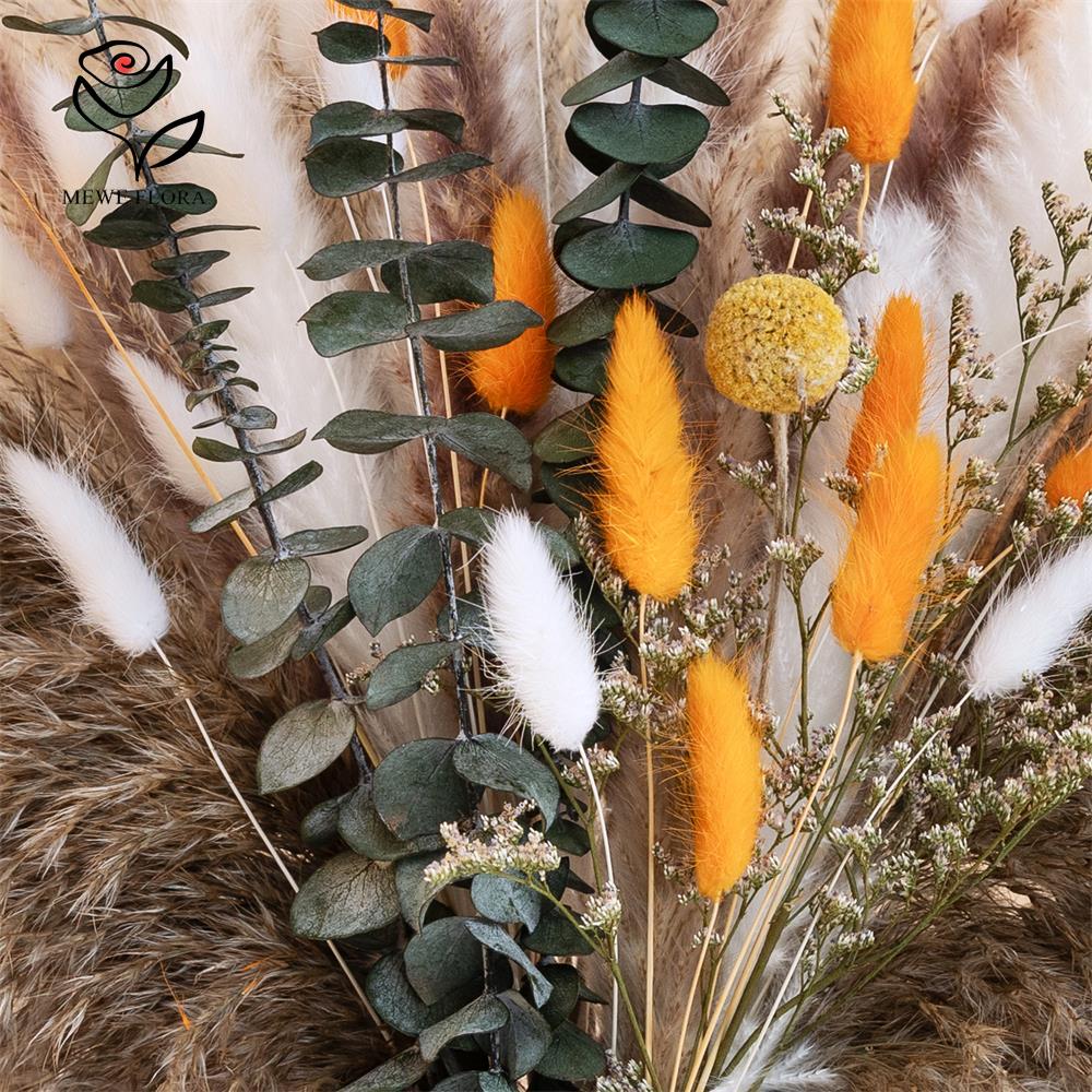 65Pcs Orange Pampas Grass Bouq – обзор и цена Dried Flower Bunch