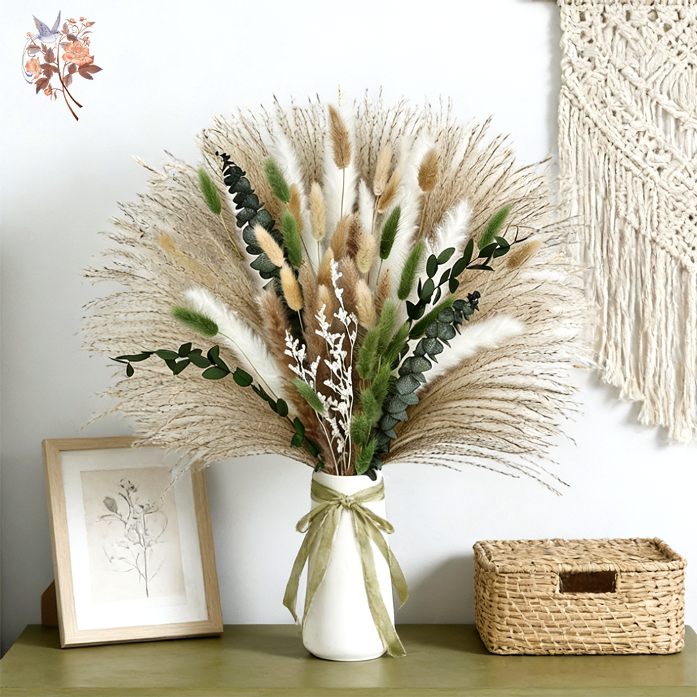85PCS Natural Dried Flowers Pa – обзор и цена Dried Flower Bunch
