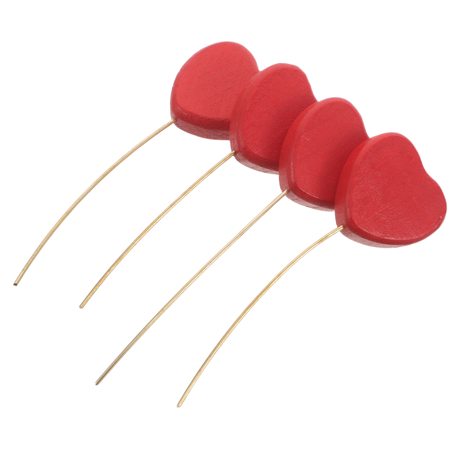 6Pcs Wooden Heart Picks Heart  – обзор и цена Floral Picks Wood
