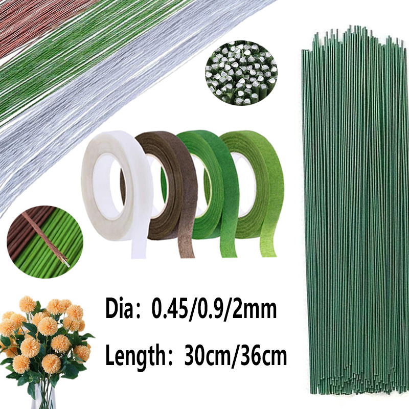 22/20 Gauge LightGreen Floral  – обзор и цена Wire Stem Florist