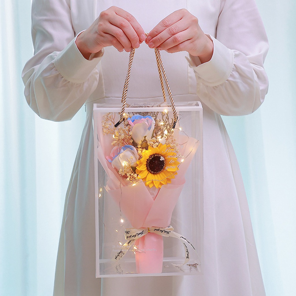 Soap Flower Decorative Bouquet – обзор и цена Dried Flower Bunch