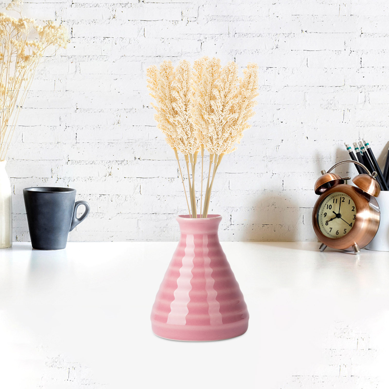 2 Bunches Artificial Wheat Ste – обзор и цена Dried Flower Bunch