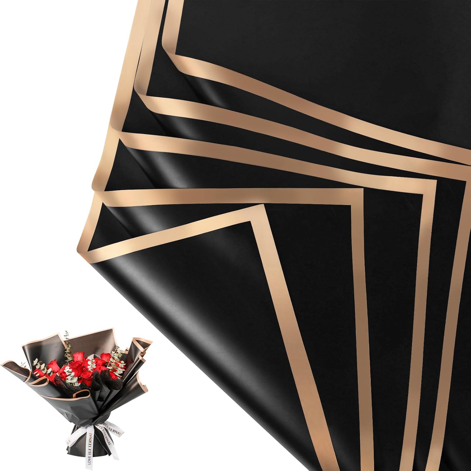 NESCCI 20 Sheets Flower Wrappi – обзор и цена Florist Supply Paper