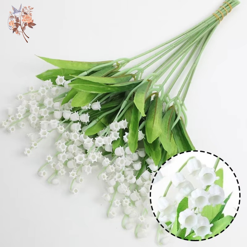 White Lily of The Valley 10Pcs – обзор и цена Dried Flower Bunch