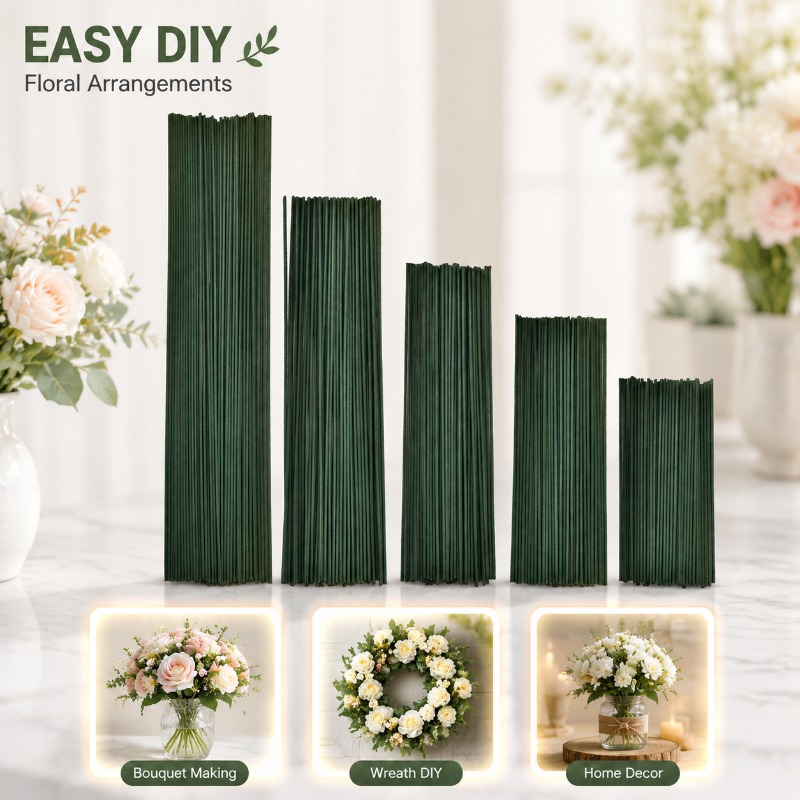 Coated Wire Stem Floral Rod So – обзор и цена Wire Stem Florist