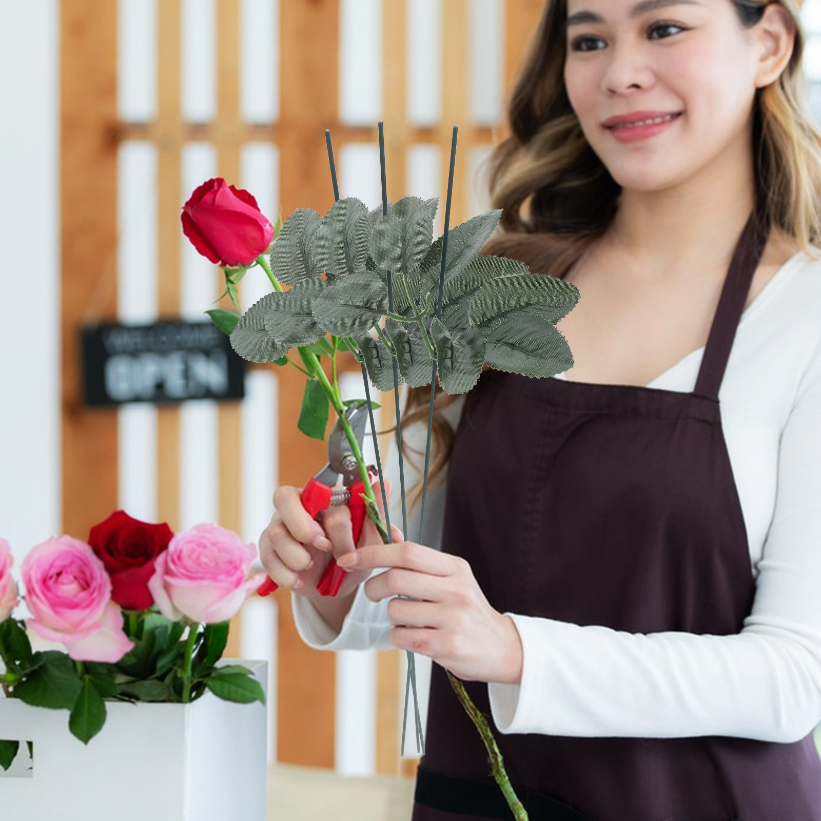 20Pcs DIY Floral Arrangement K – обзор и цена Wire Stem Florist