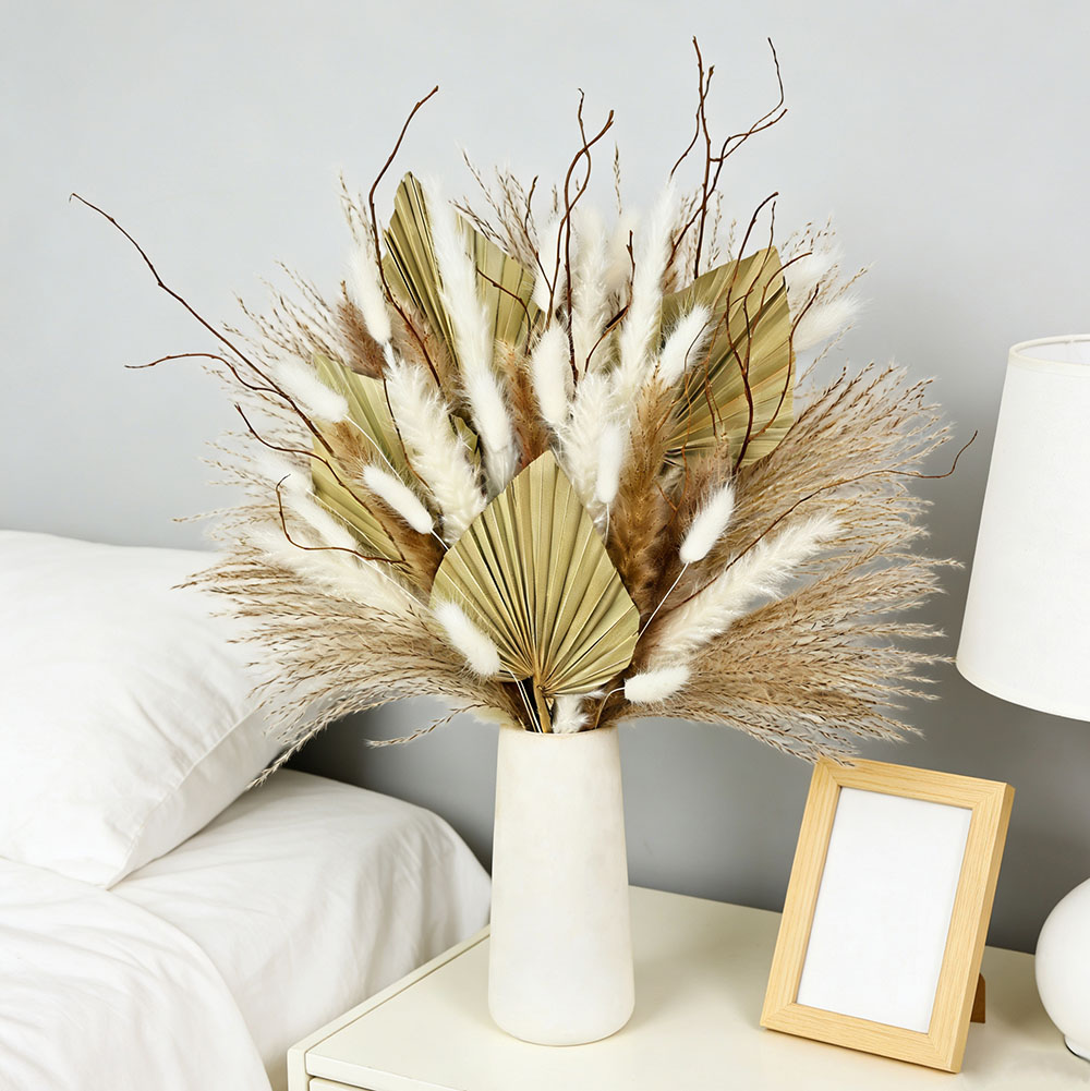 Natural Dried Palm Leaves Bouq – обзор и цена Dried Flower Bunch