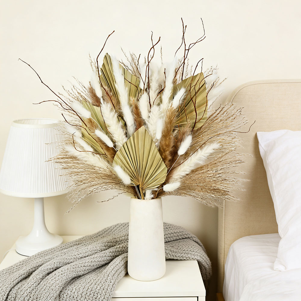 Natural Dried Palm Leaves Bouq – обзор и цена Dried Flower Bunch