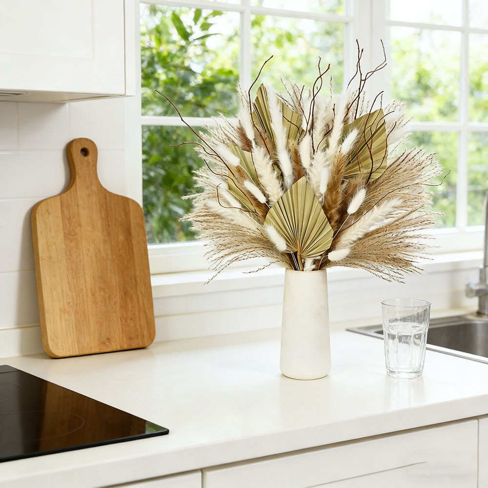 Natural Dried Palm Leaves Bouq – обзор и цена Dried Flower Bunch