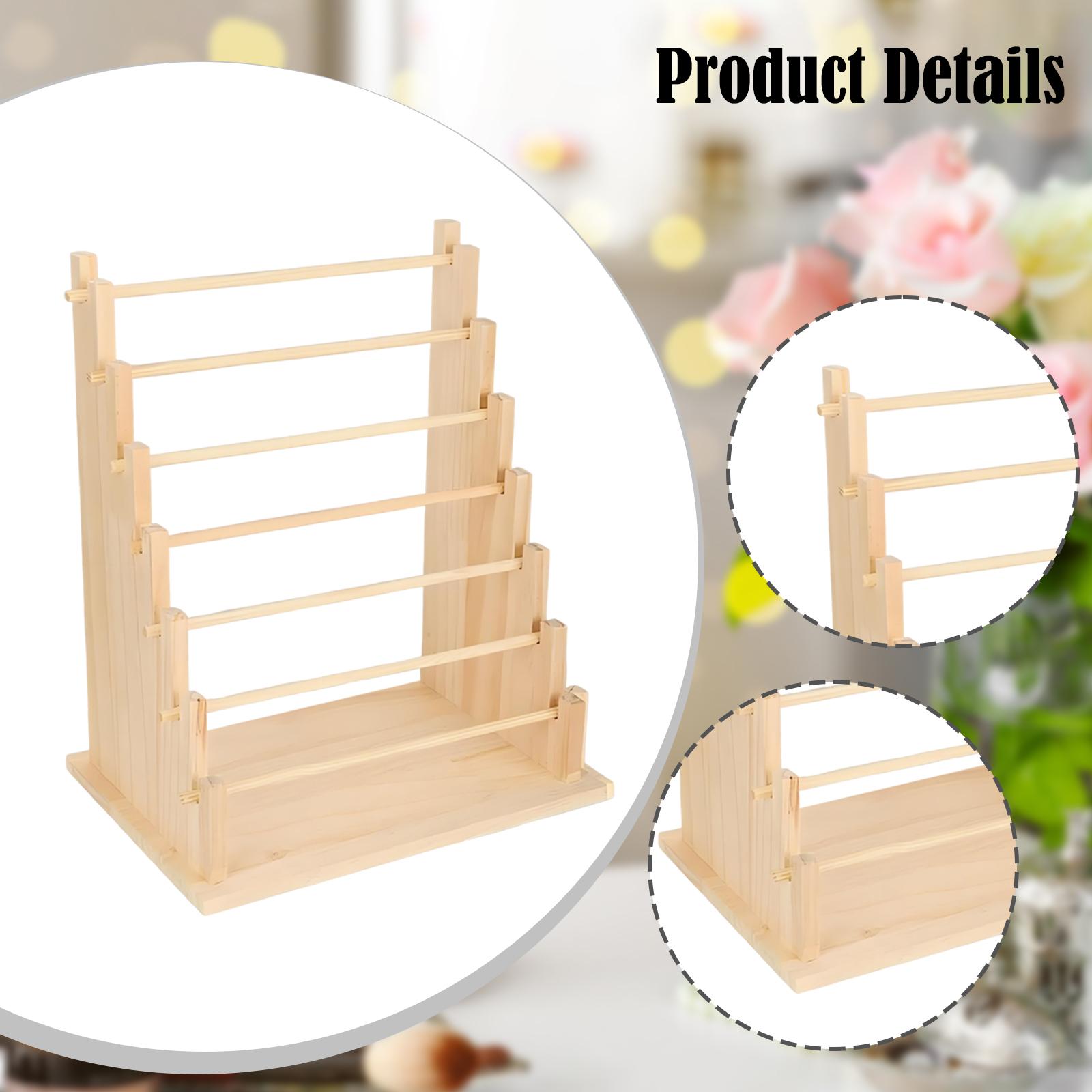 Wooden Ribbon Organizer Rack B – обзор и цена Florist Supply Shop