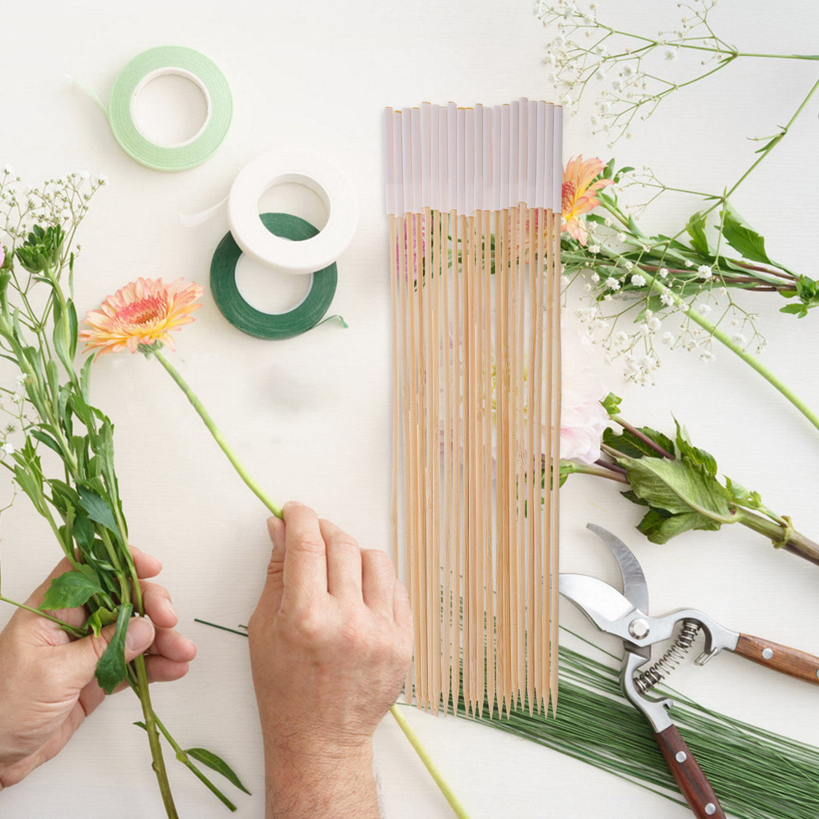 20Pcs Bamboo Craft Sticks DIY  – обзор и цена Florist Supply Shop