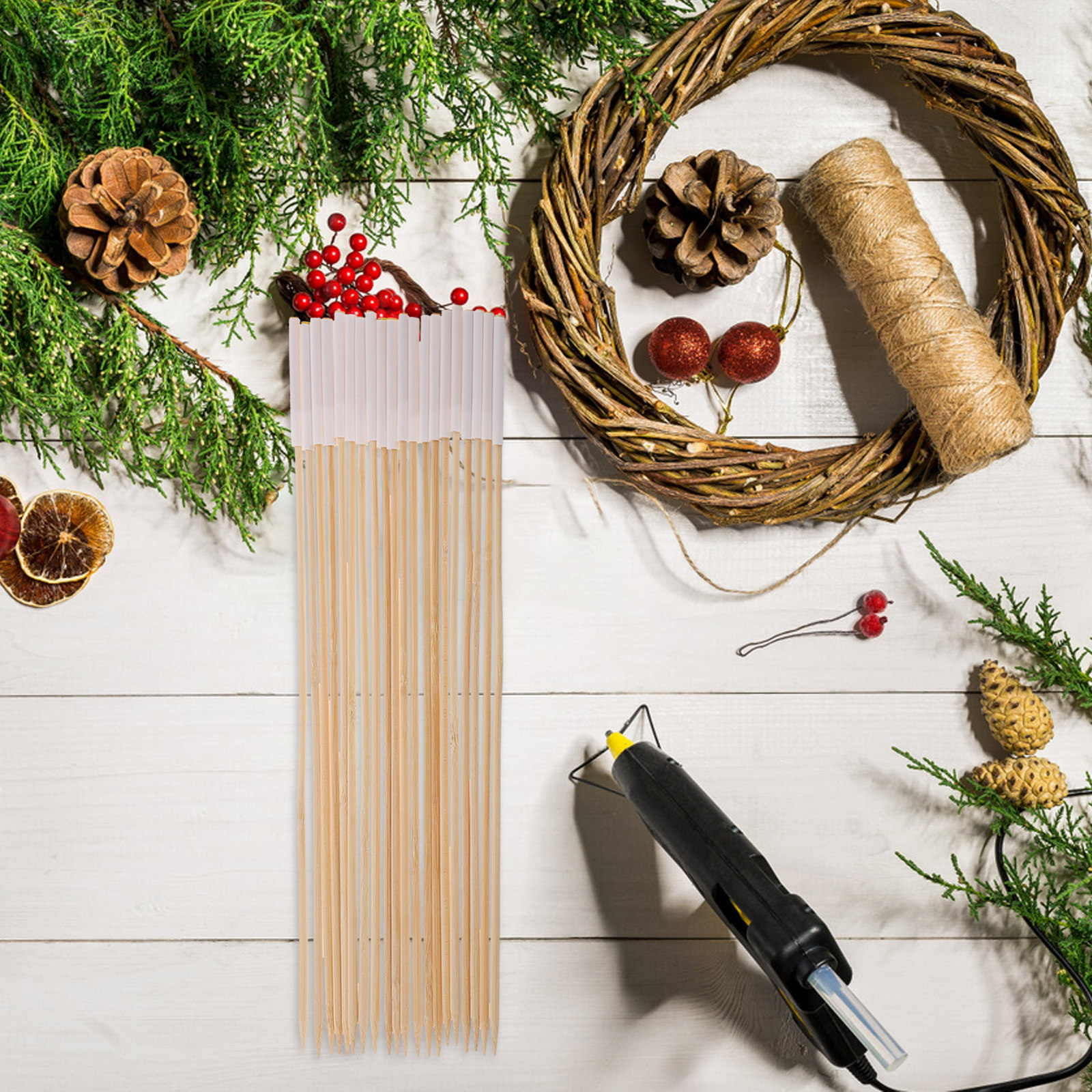 20Pcs Bamboo Craft Sticks DIY  – обзор и цена Florist Supply Shop