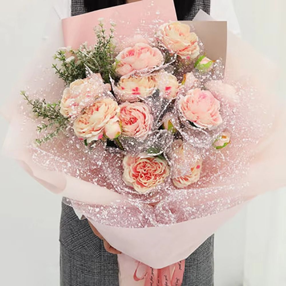 Snowflake Fresh Flower Wrappin – обзор и цена Florist Supply Paper